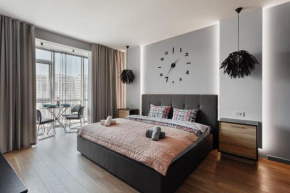 Grey Apartment in Arcadia 18 floor